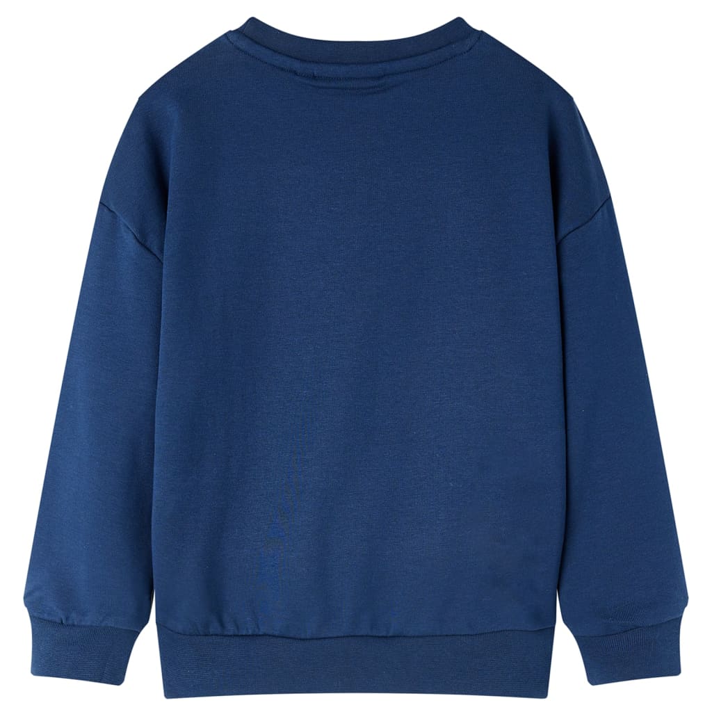 vidaXL Kindertrui 128 marineblauw afbeelding