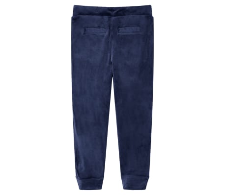 Pantalon de surv&ecirc;tement pour enfants bleu marine 92
