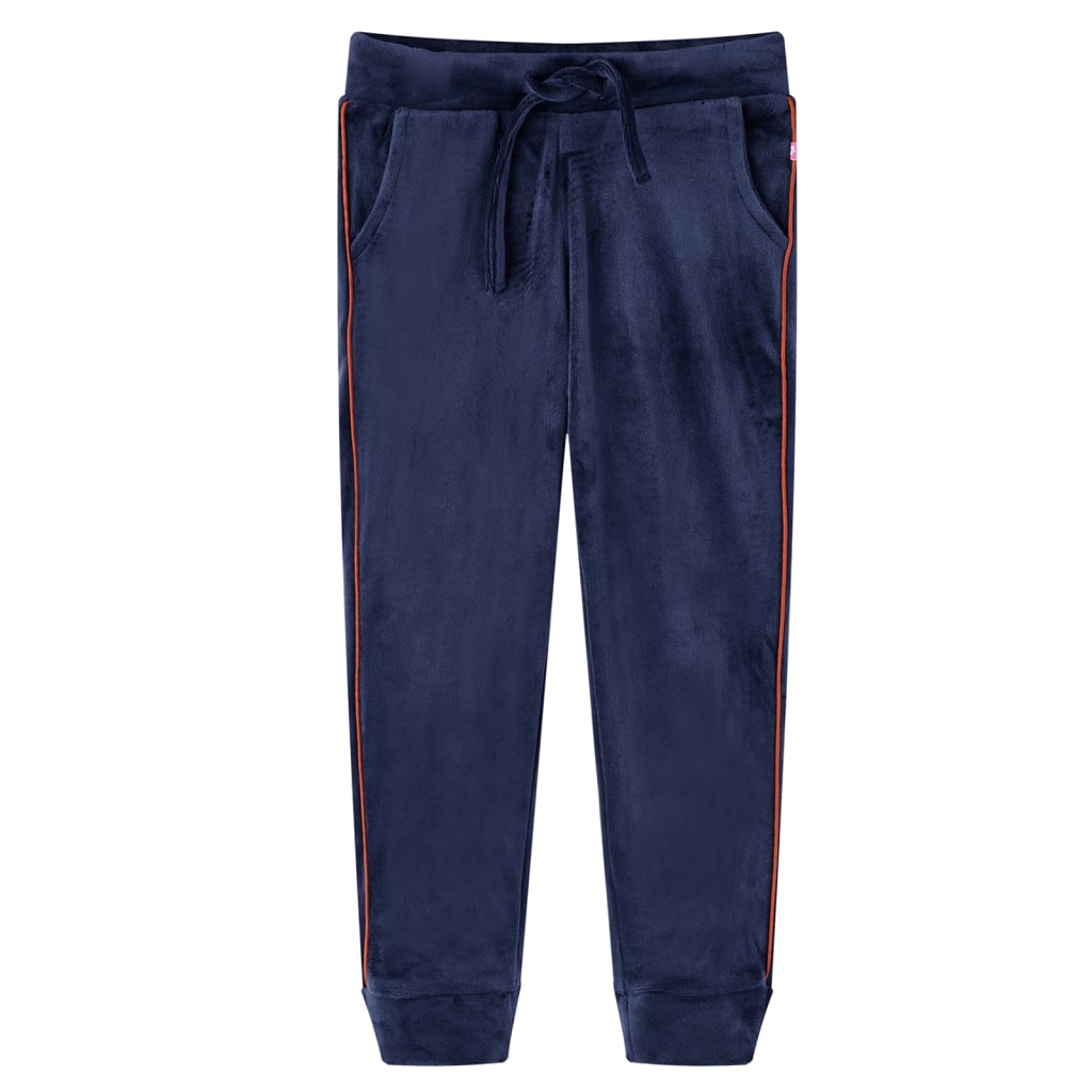 Pantaloni de trening pentru copii, bleumarin, 128