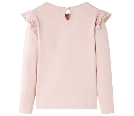 Kinder-Langarmshirt Rosa 104