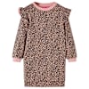 vidaXL Laste dresskleit, roosa, 92