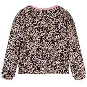 Sweatshirt pour enfants rose moyen 92
