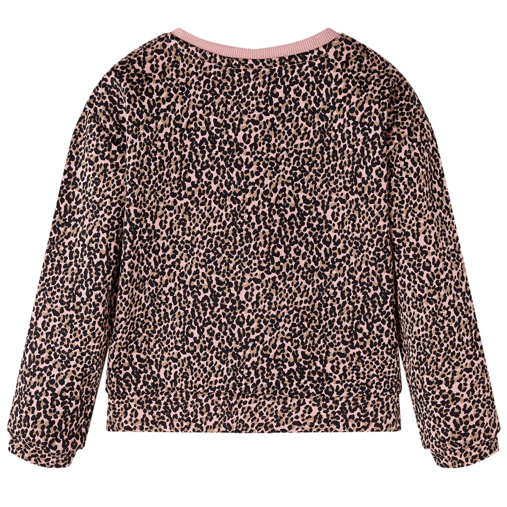 vidaXL Kindertrui 104 middelroze afbeelding