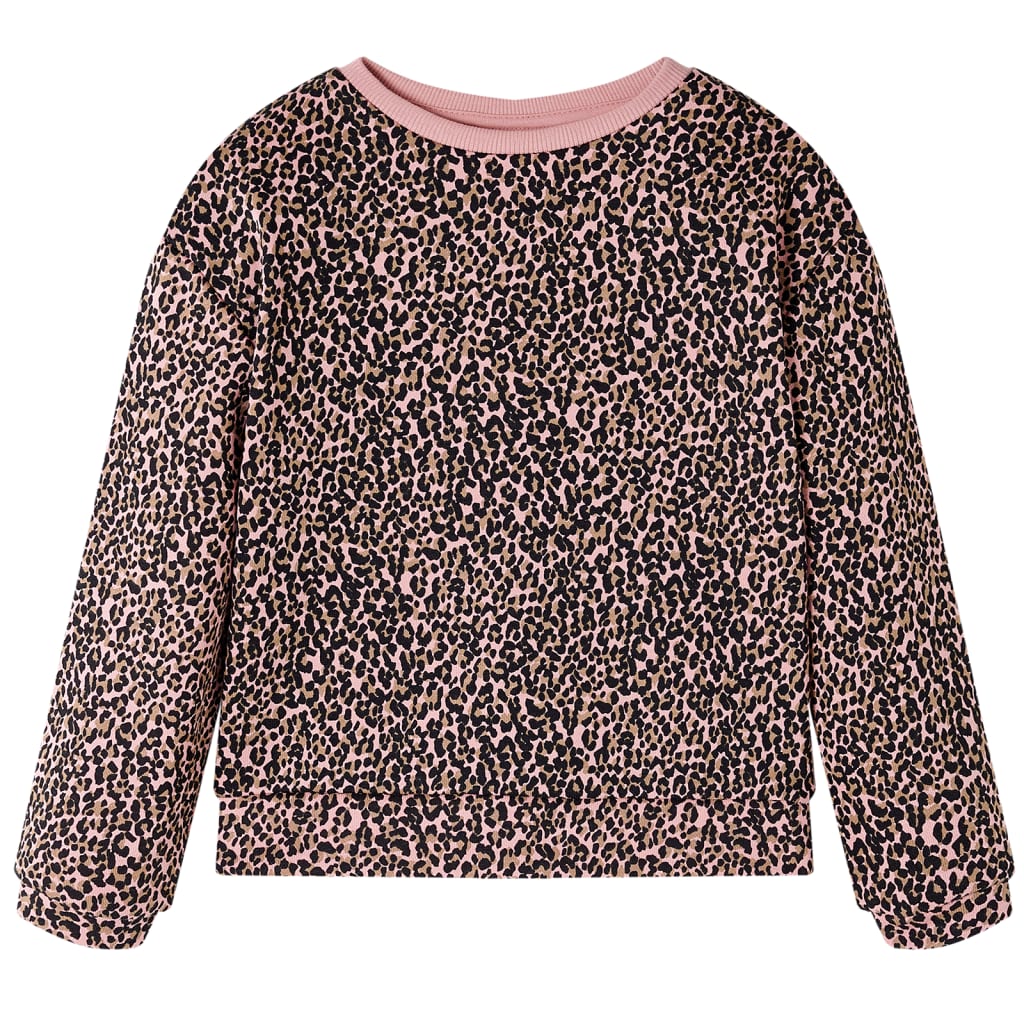 vidaXL Kinder-Sweatshirt Mittelrosa 128