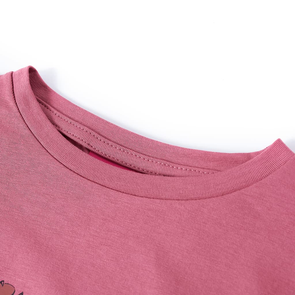 Thumbnail - vidaXL Kinder-Langarmshirt Himbeerrosa 104