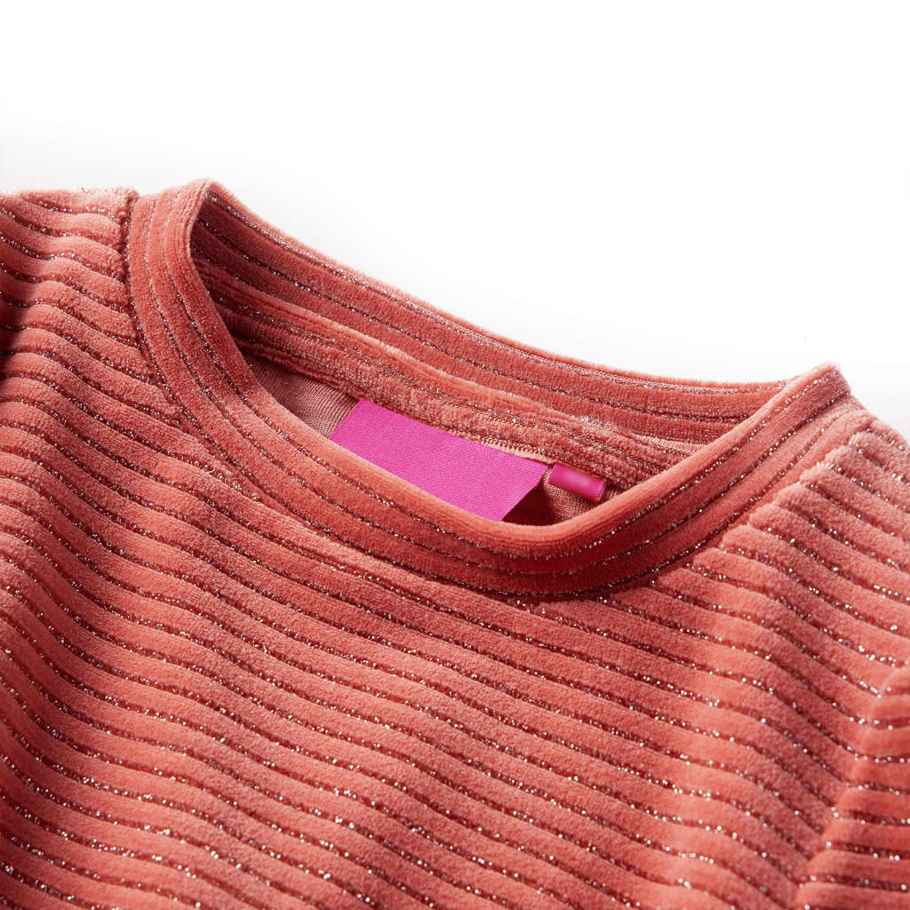 Thumbnail - vidaXL Kinderkleid mit Langen Ärmeln Mittelrosa 140