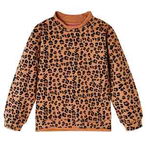 Otroški pulover svetli konjak 104