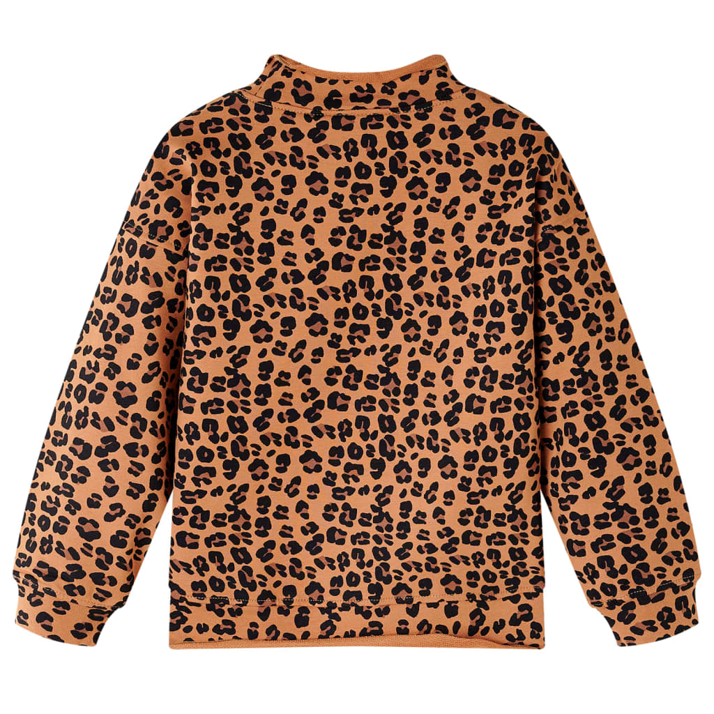 Thumbnail - vidaXL Kinder-Sweatshirt Heller Cognac 116