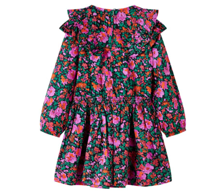 Gyerek ruha hossz&uacute; ujj&uacute;, vil&aacute;gos r&oacute;zsasz&iacute;n 140