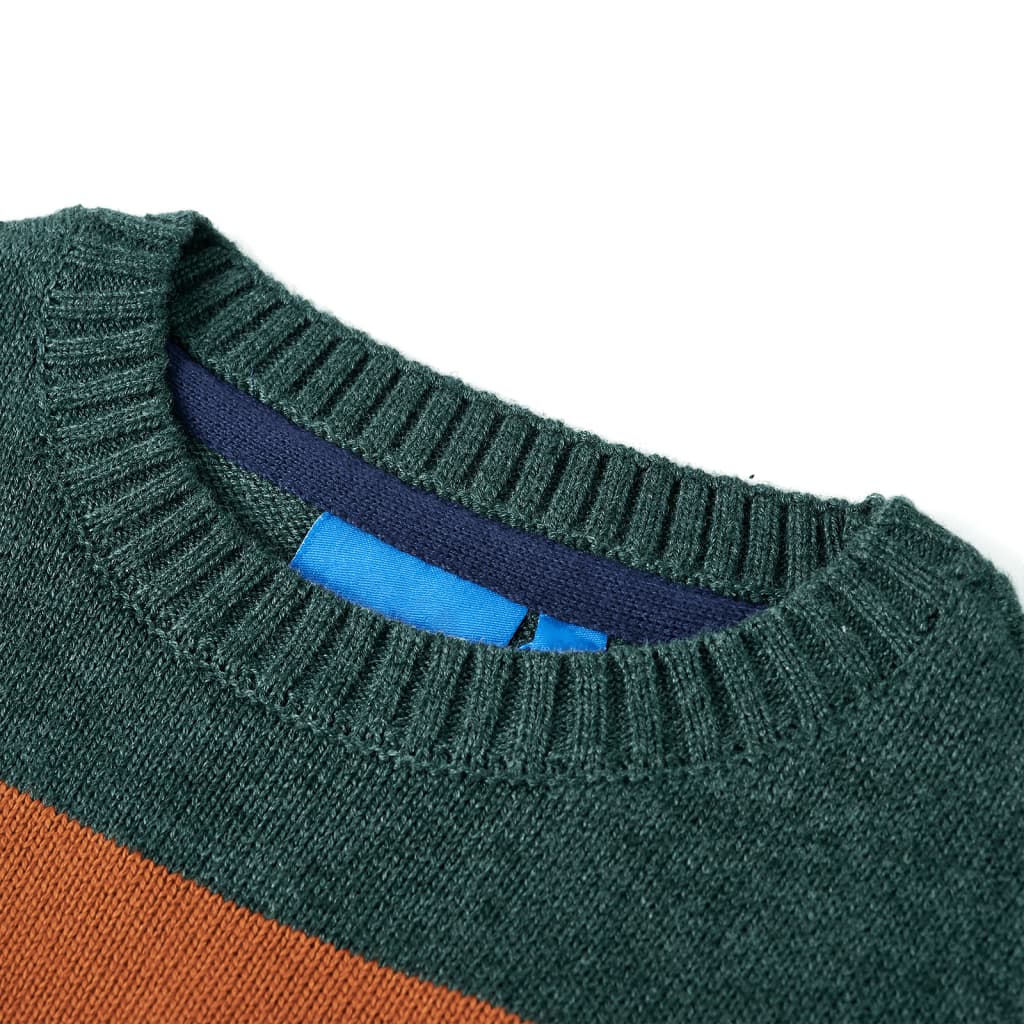Thumbnail - vidaXL Kinderpullover Gestrickt Mehrfarbig 104