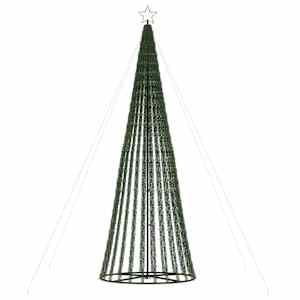 LED vánoční stromek 688 teplých bílých LED diod 300 cm - obrázek 5