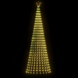 vidaXL LED v&aacute;nočn&iacute; stromek 688 tepl&yacute;ch b&iacute;l&yacute;ch LED diod 300 cm