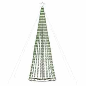 LED vánoční stromek 688 studených bílých LED diod 300 cm - obrázek 4