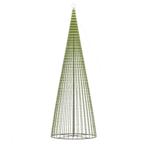 LED vánoční stromek 1544 teplých bílých LED diod 500 cm - obrázek 4
