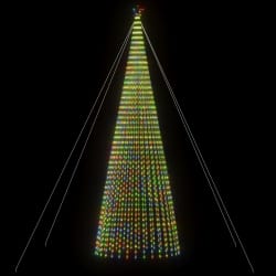 vidaXL LED v&aacute;nočn&iacute; stromek 1544 barevn&yacute;ch LED diod 500 cm