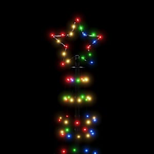 LED vánoční stromek s hroty 570 barevných LED 300 cm - obrázek 6