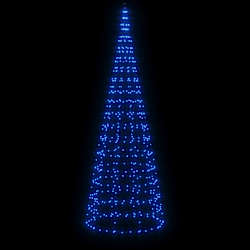 vidaXL LED julgran 550 LED bl&aring; 300 cm