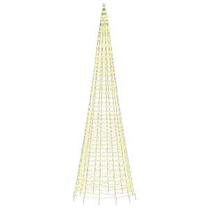 LED vánoční stromek 1534 teplých bílých LED 500 cm - obrázek 4