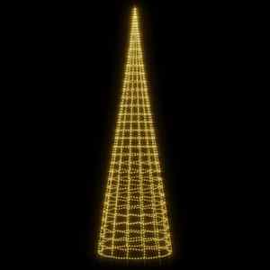 LED vánoční stromek 3000 teplých bílých LED 800 cm - obrázek 3