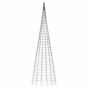 LED vánoční stromek 3000 barevných LED diod 800 cm - obrázek 5
