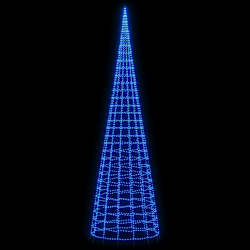vidaXL LED julgran 3000 LEDs bl&aring; 800 cm