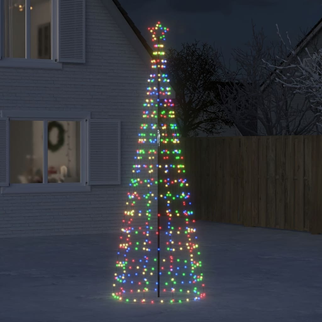LED Christmas Tree Colorful Copper Large LED Christmas ...