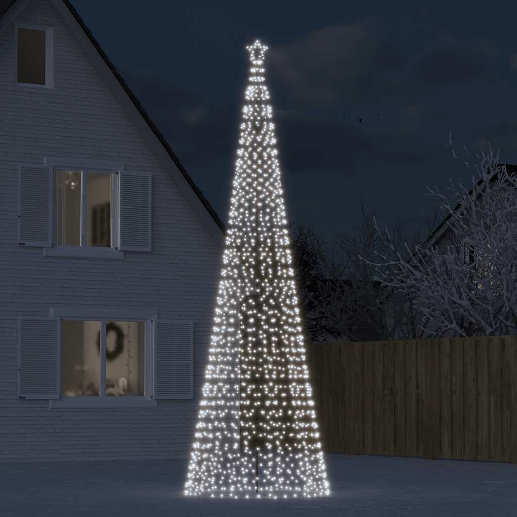 Led Christmas Tree Cool White Copper, Iron Extra Tall