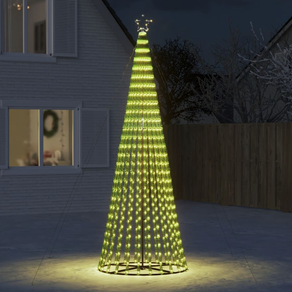 LED Christmas Tree Warm white, Dark green Copper, PVC, ...