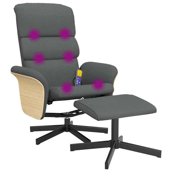 vidaXL massaažitool jalapingiga, tumehall, kangas