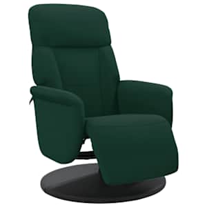 vidaXL lamamistool jalatoega, tumeroheline, samet