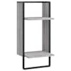 vidaXL latiga seinariiul, hall Sonoma tamm, 30 x 25 x 65 cm