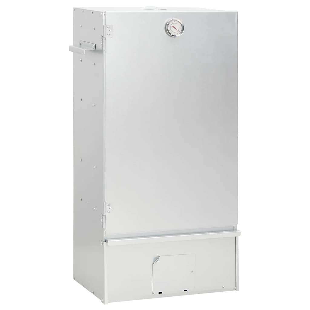 vidaXL BBQ-rookoven met koude rookgenerator gegalvaniseerd staal