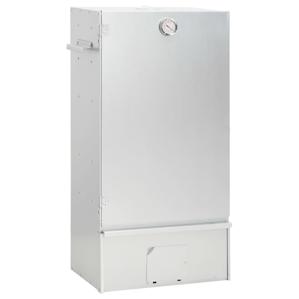 vidaXL BBQ-rookoven met koude rookgenerator gegalvaniseerd staal