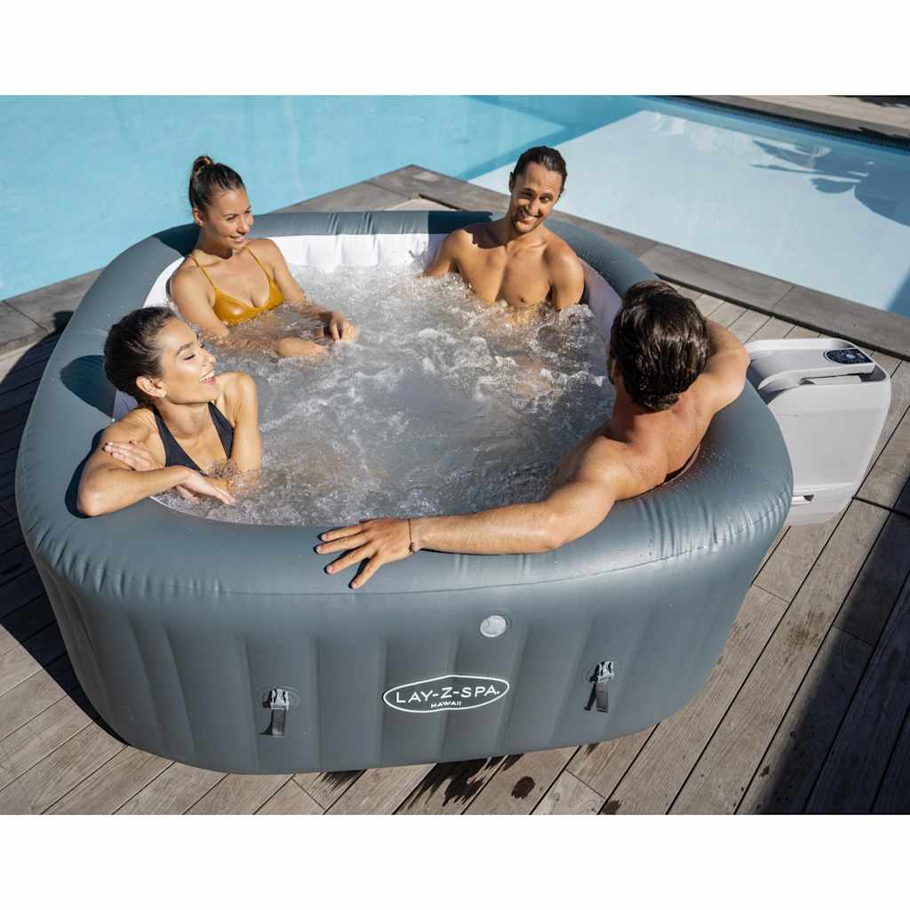 Bestway Lay-Z-Spa Hottub Hawaii HydroJet Pro opblaasbaar afbeelding