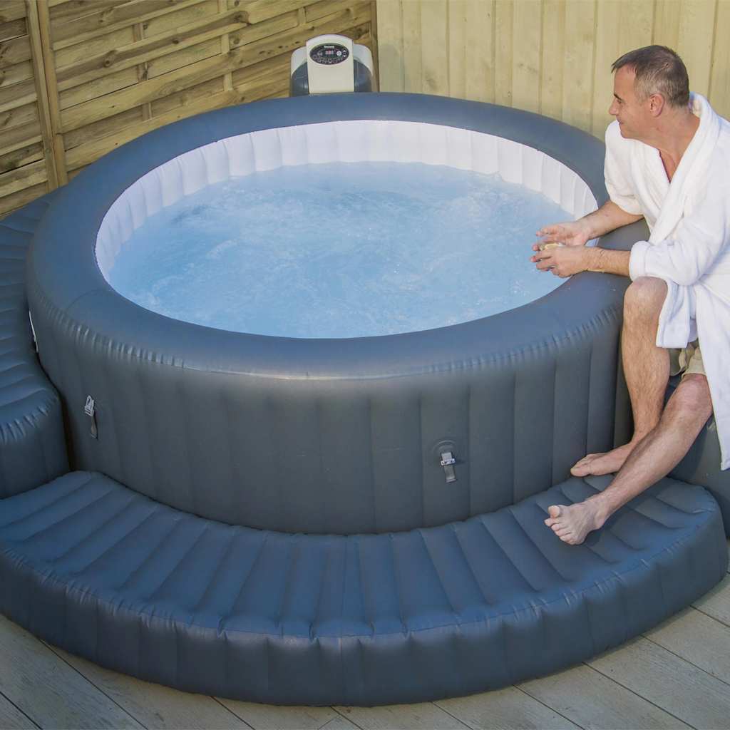 Bestway Lay-Z-Spa Omranding voor ronde spa's opblaasbaar afbeelding