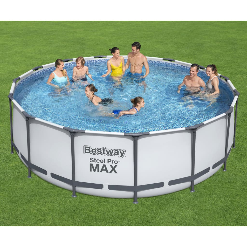 Bestway Pool-Set Steel Pro MAX Rund 457×122 cm