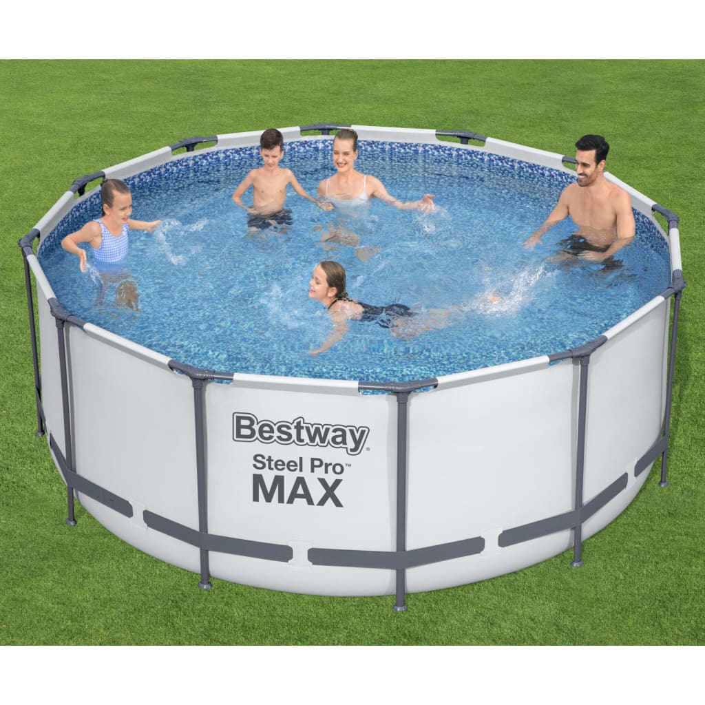 Bestway Bazén Steel Pro MAX s příslušenstvím kulatý 366 x 122 cm