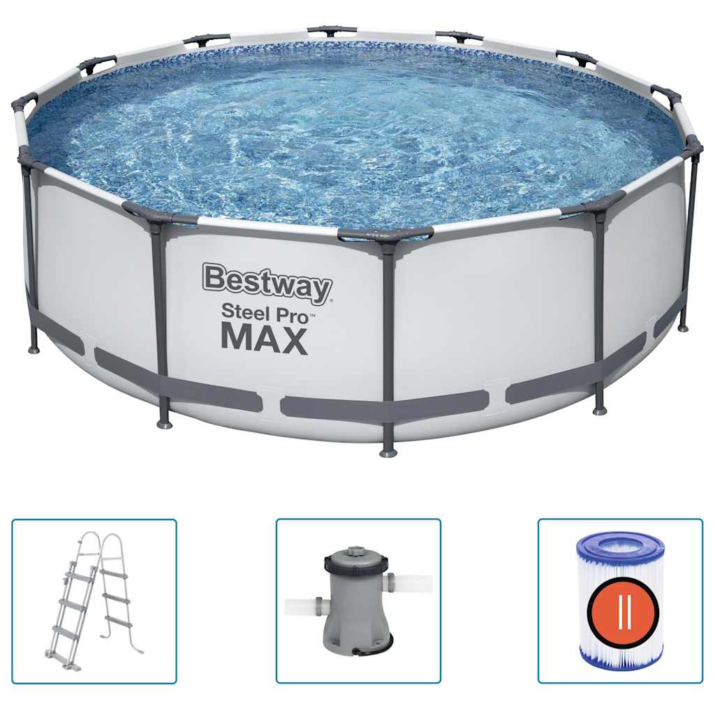 Bestway Bazén Steel Pro MAX S Příslušenstvím 366 X 100 Cm