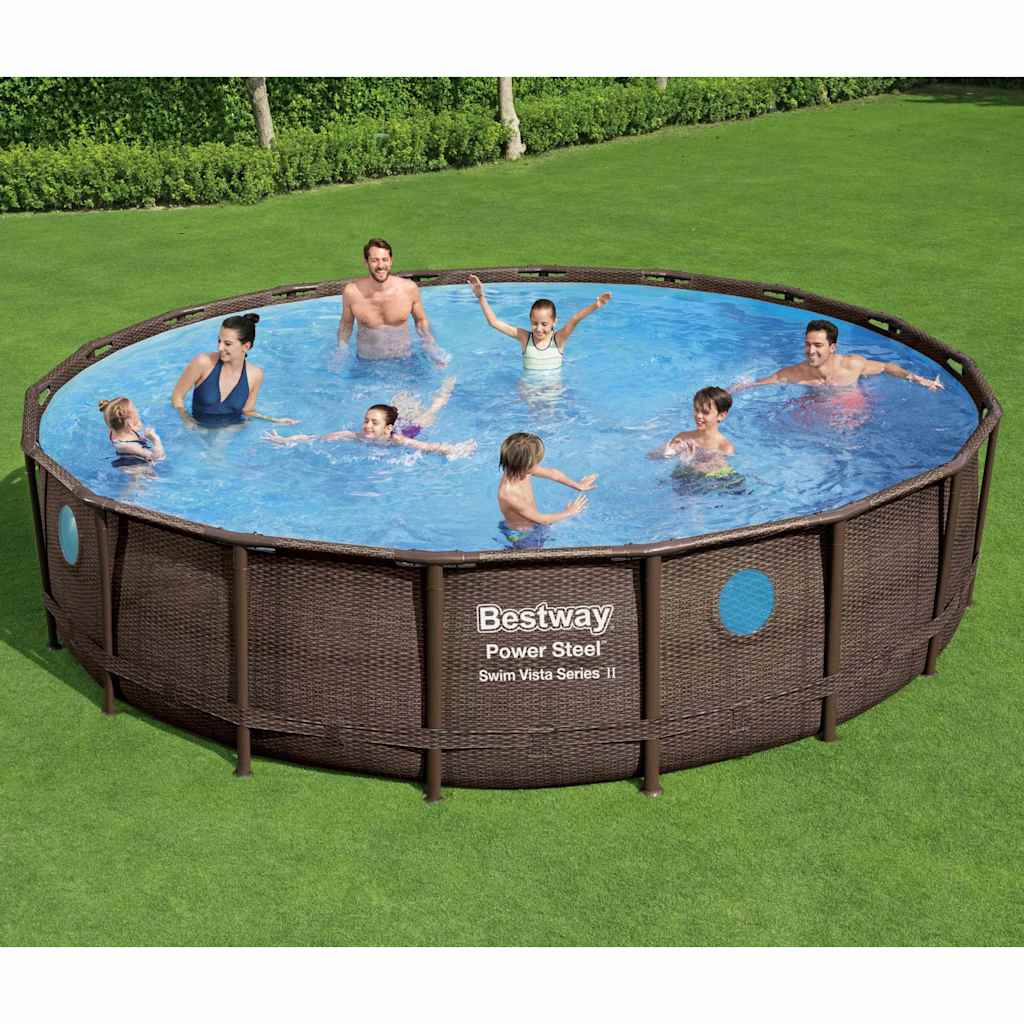 Bestway Power Steel Swimmingpool Set 549x122 cm