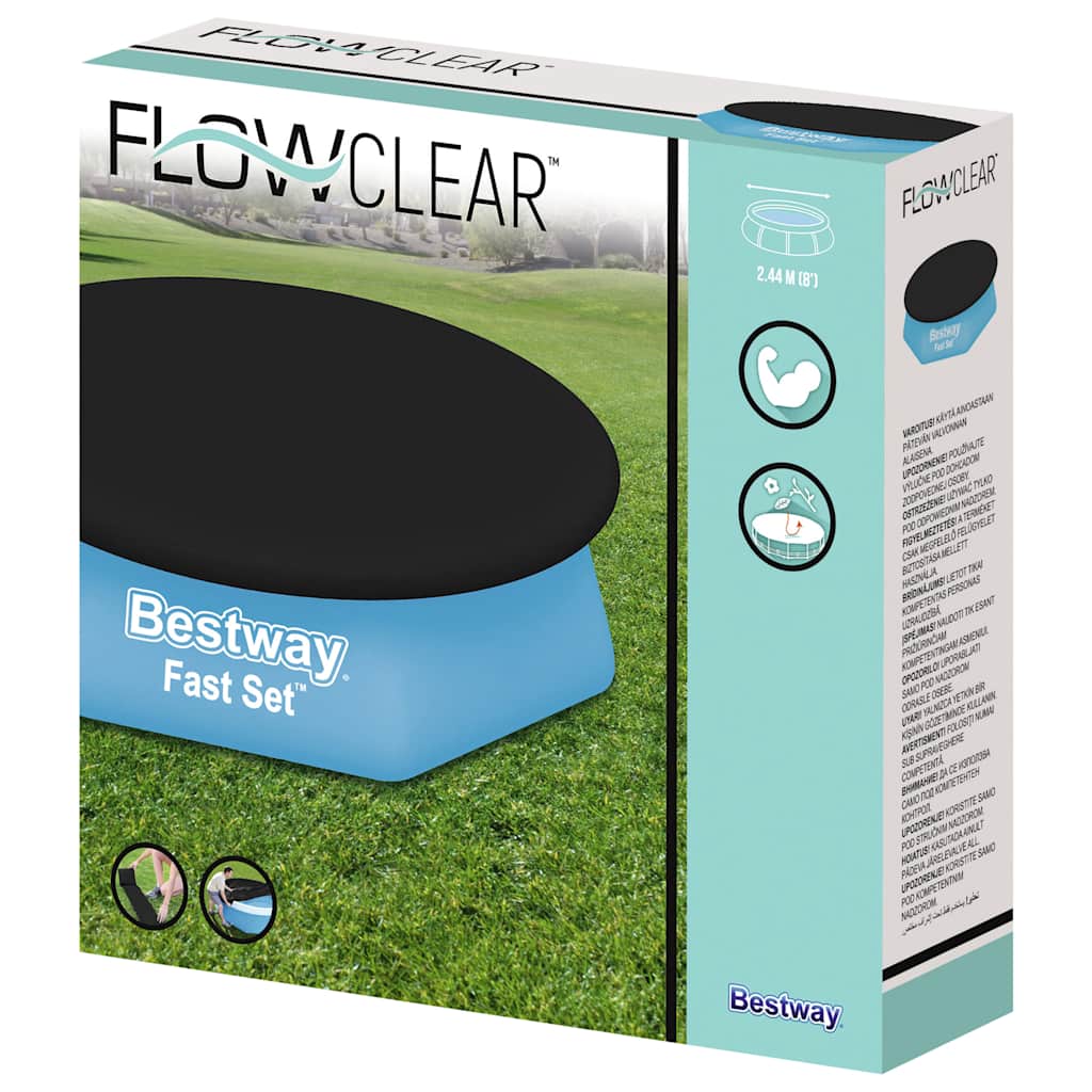 Bestway Flowclear Zwembadhoes Fast Set 240 cm afbeelding