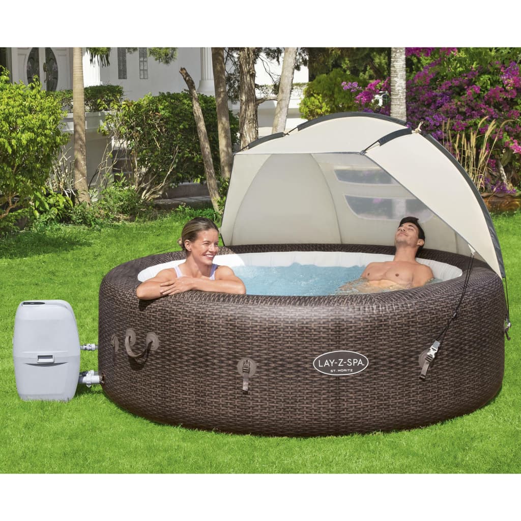 Bestway Copertină de spa Lay-Z-Spa, 183 x 94 x 109 cm