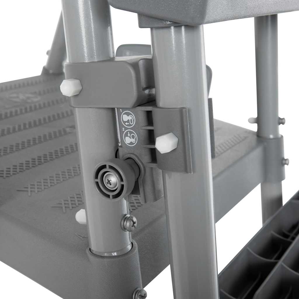 Bestway Flowclear Zwembadladder met 4 treden 122 cm afbeelding