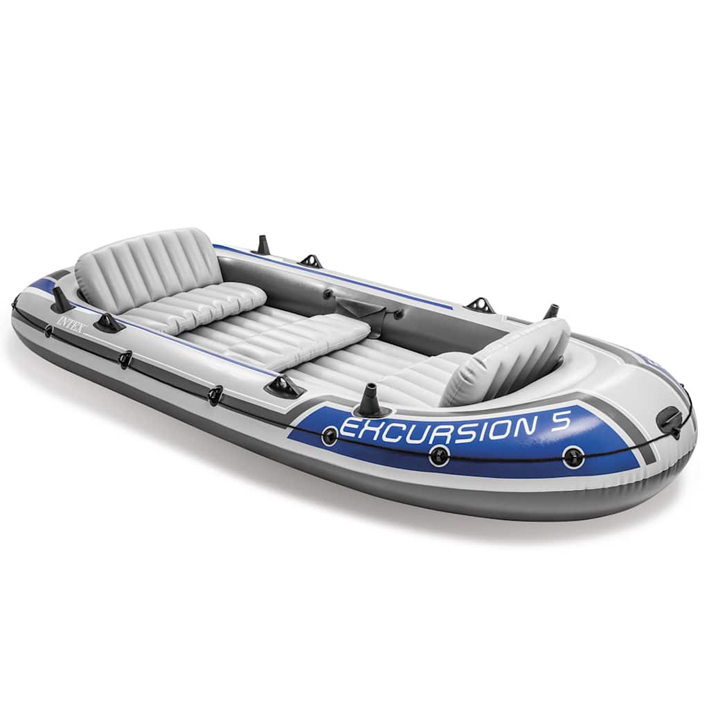Thumbnail - INTEX Schlauchboot mit Rudern und Pumpe Excursion 5 Set 68325NP