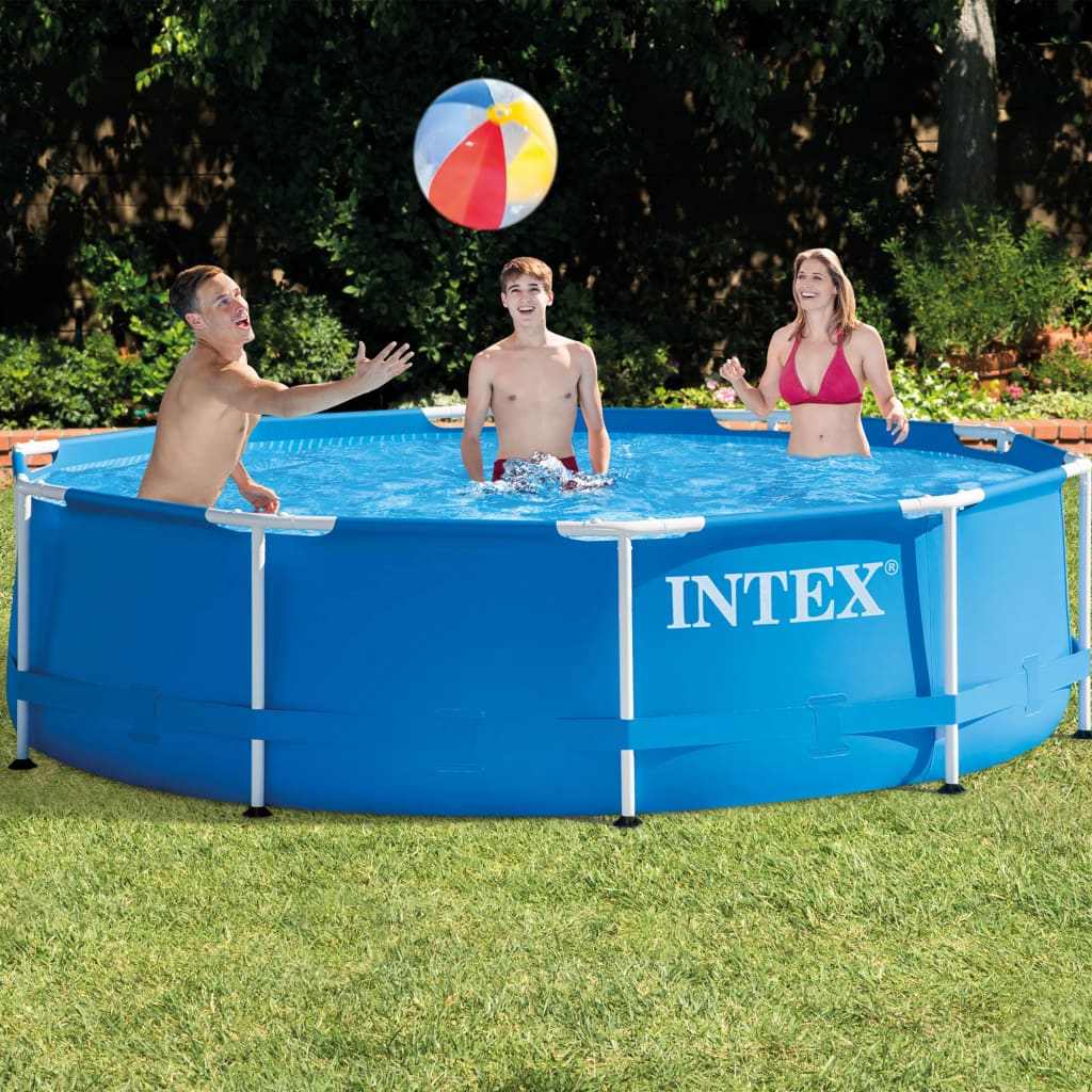 Intex Piscină cu cadru metalic, 305x76 cm, 28200NP