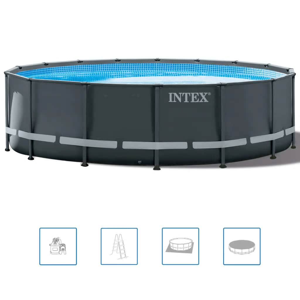Thumbnail - INTEX Pool-Set Ultra XTR Frame Rund 488x122 cm 26326GN
