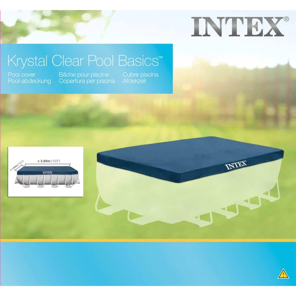 INTEX Zwembadhoes rechthoekig 390x180 cm 28037 afbeelding