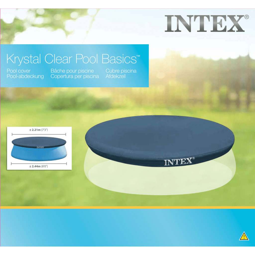 Thumbnail - INTEX Poolabdeckung Rund 244 cm 28020