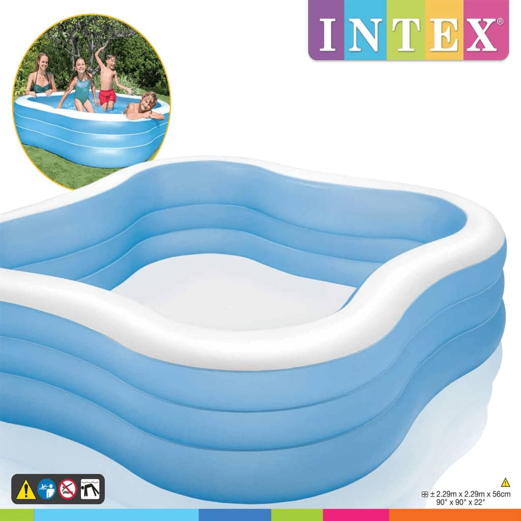 INTEX Nafukovací bazén Beach Wave 229 x 229 x 56 cm 57495NP