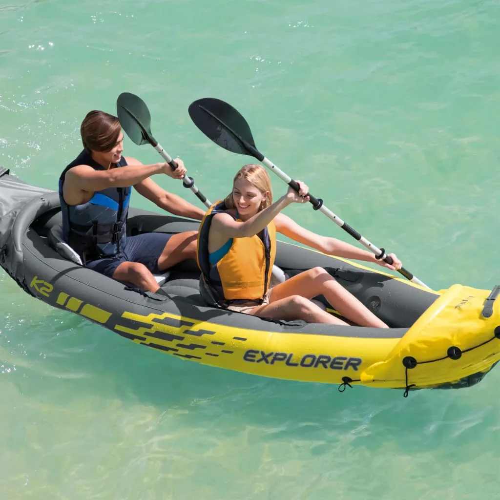 Thumbnail - INTEX Aufblasbares Kajak Explorer K2 312x91x51 cm 68307NP