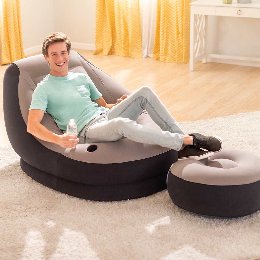 Thumbnail - INTEX Aufblasbarer Sessel mit Puff Ultra Lounge Relax 68564N